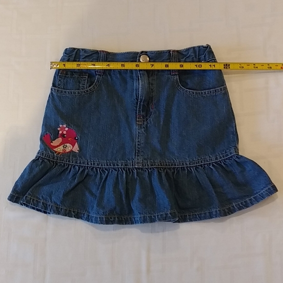 Gymboree Jean Skirt With Attached Shorts - Picture 3 of 8